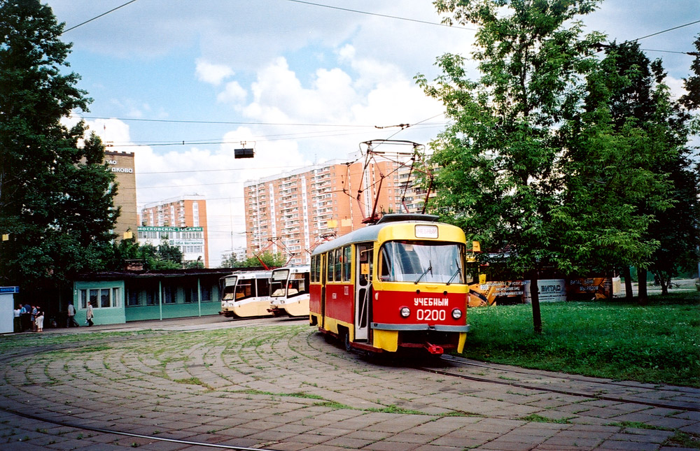 Москва, Tatra T3SU № 0200