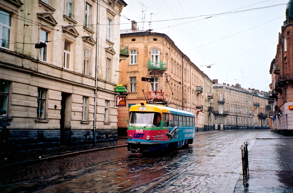 利沃夫, Tatra T4SU # 808