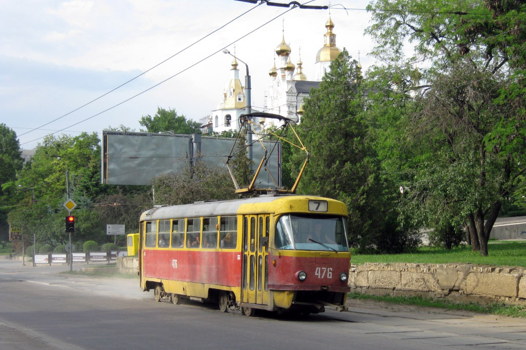 Харьков, Tatra T3SU (двухдверная) № 476