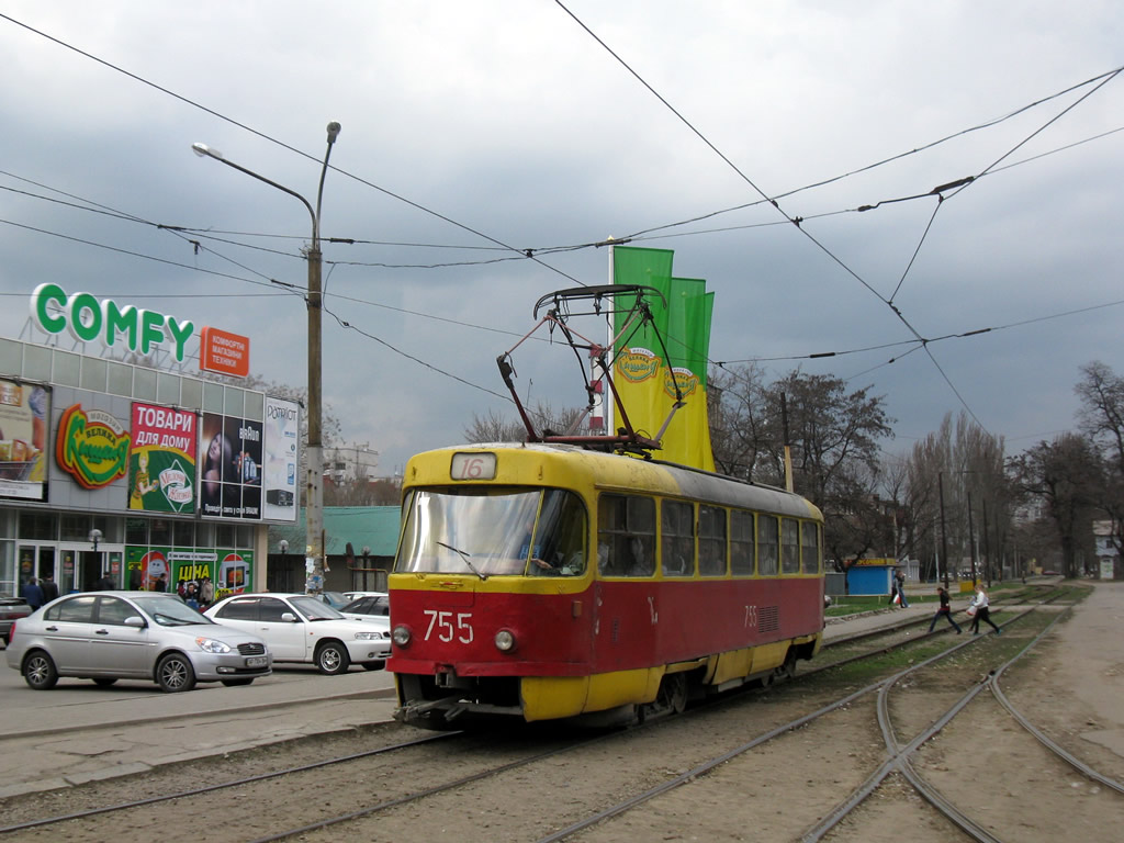 Zaporožje, Tatra T3SU Br. 755