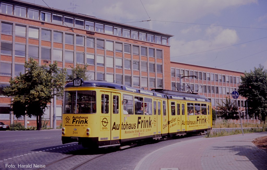 Майнц, Duewag GT6 № 244