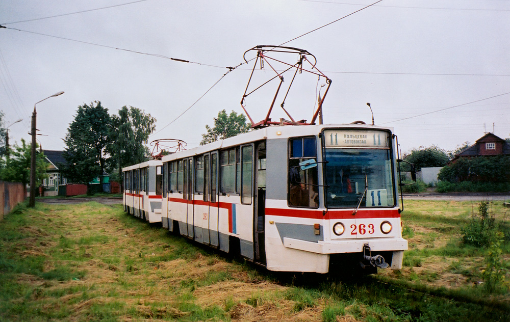 Тверь, 71-608К № 263; Тверь — Тверской трамвай в начале 2000-х гг. (2002 — 2006 гг.); Тверь — Трамвайные конечные станции и разворотные кольца