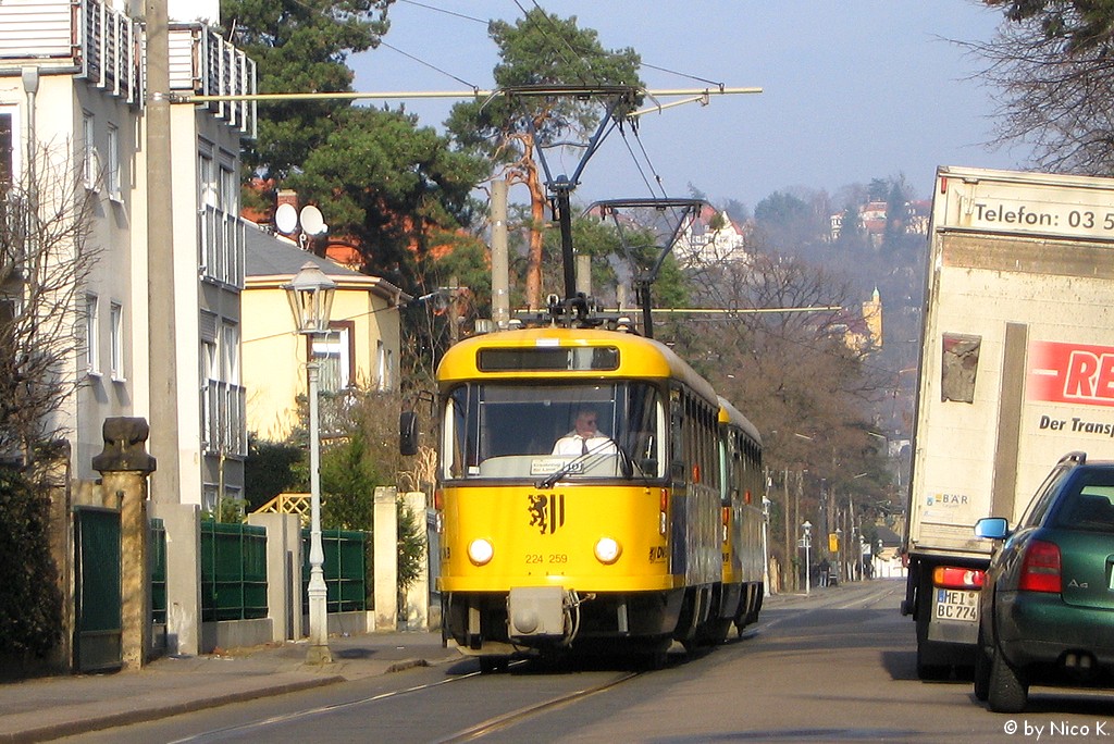 Дрезден, Tatra T4D-MT № 224 259 Дрезден, Tatra T4D-MT № 224 259