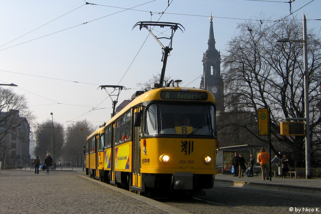 Дрезден, Tatra T4D-MT № 224 250
