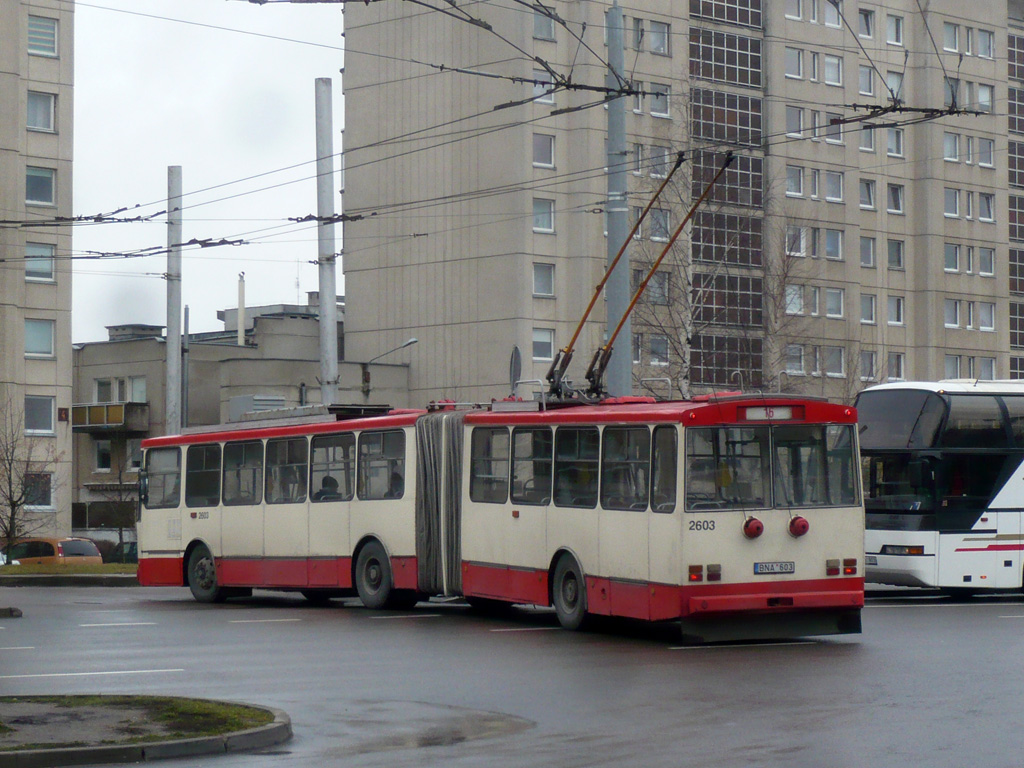 Вильнюс, Škoda 15Tr03/6 № 2603