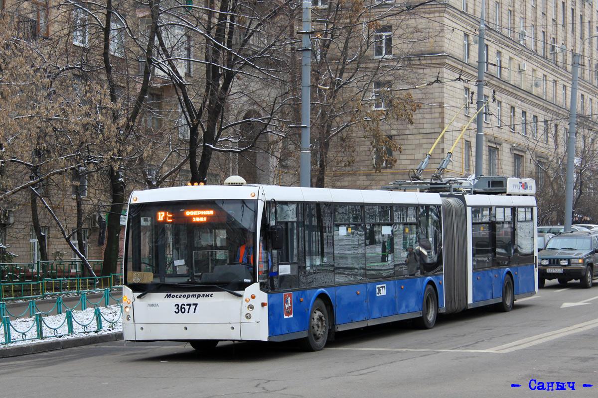 Москва, Тролза-6206.00 «Мегаполис» № 3677