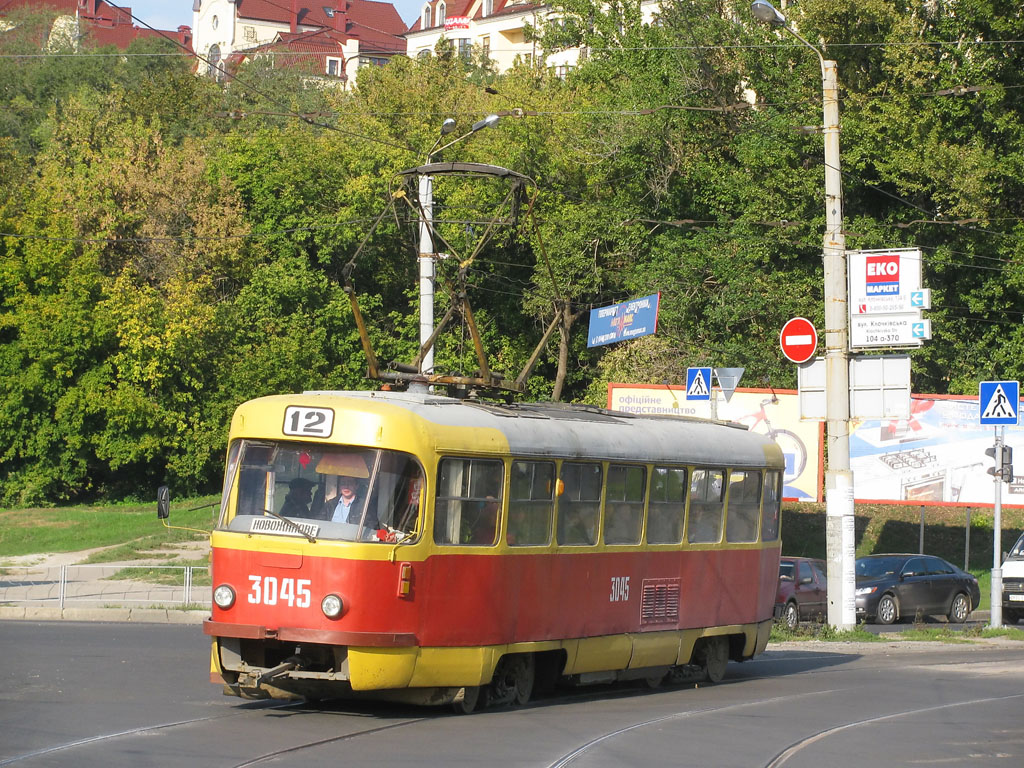 Харьков, Tatra T3SU № 3045