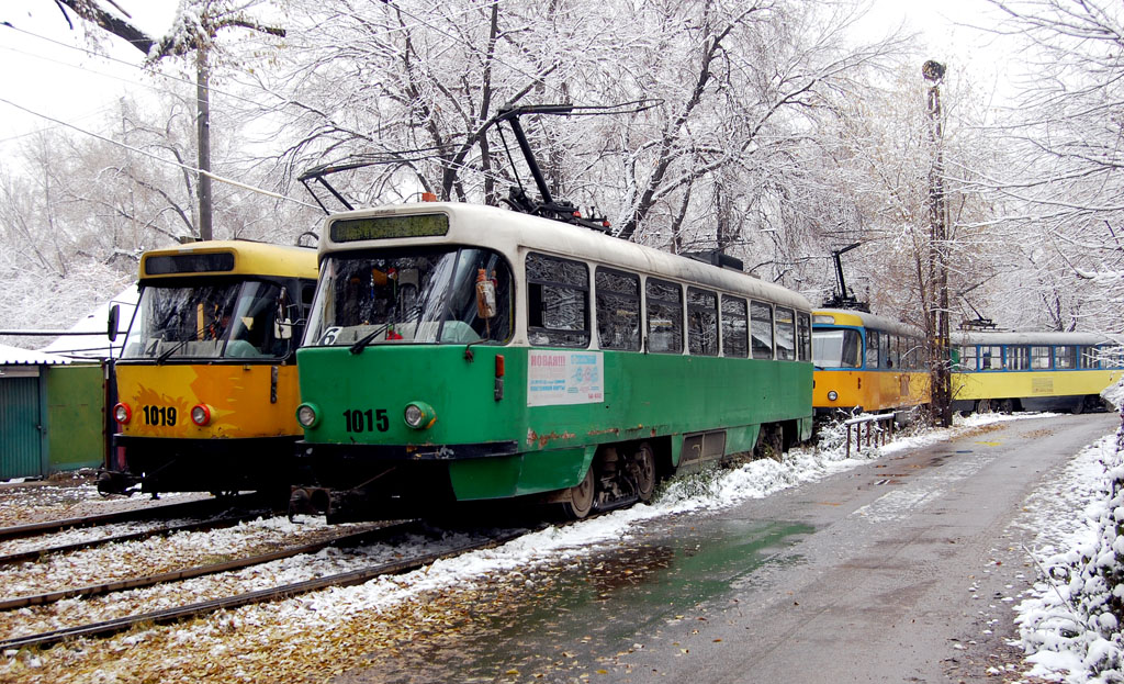 Алматы, Tatra T4D-MS № 1015 Алматы, Tatra T4D-MS № 1015
