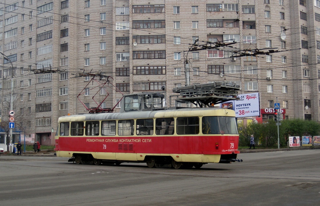Ижевск, Tatra T3SU (двухдверная) № 79