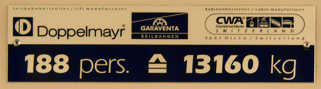 Стамбул, Doppelmayr/CWA № 2