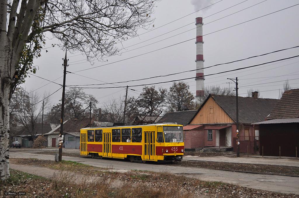Запорожье, Tatra T6B5SU № 455