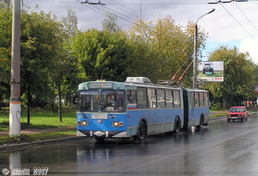 Тверь, ЗиУ-620501 № 16; Тверь — Троллейбусные линии: Московский район