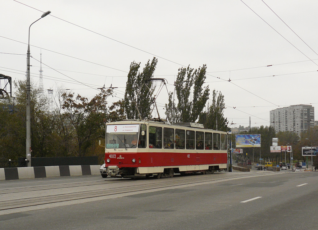 Донецк, Татра-Юг Т6Б5 № 4002