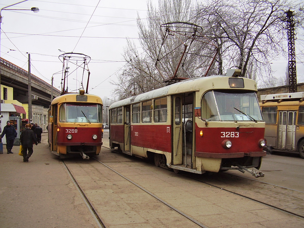 Одесса, Tatra T3SU № 3269; Одесса, Tatra T3SU № 3283