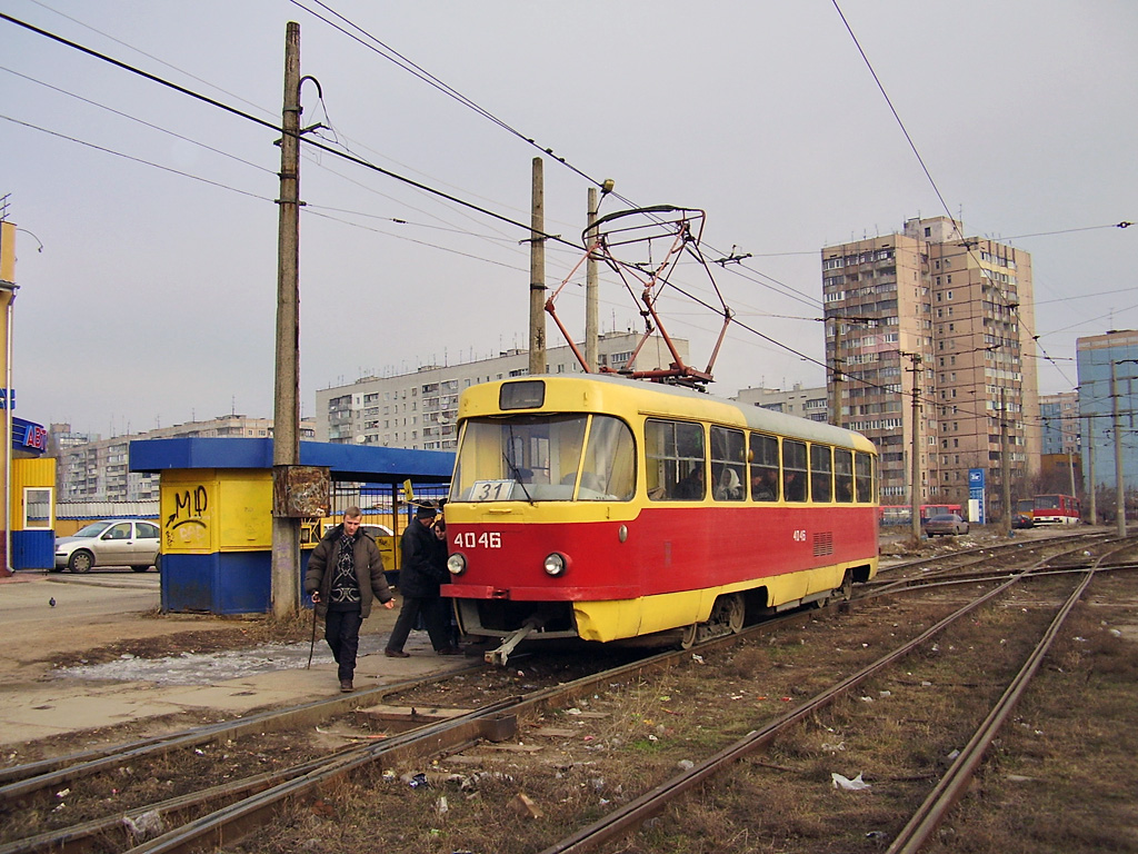 Одесса, Tatra T3SU № 4046
