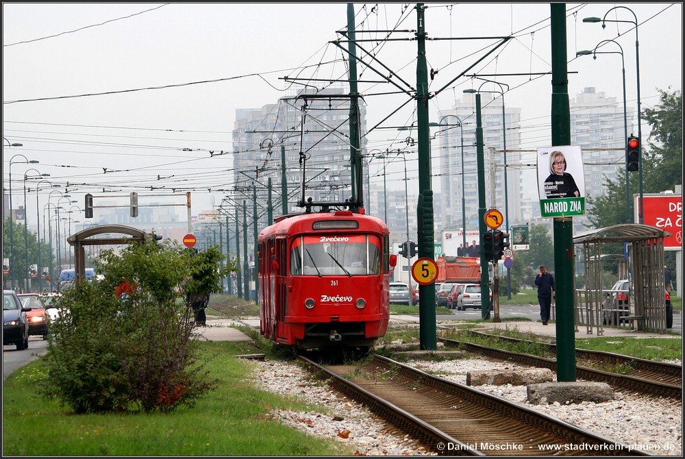 Сараево, Tatra K2YU № 261