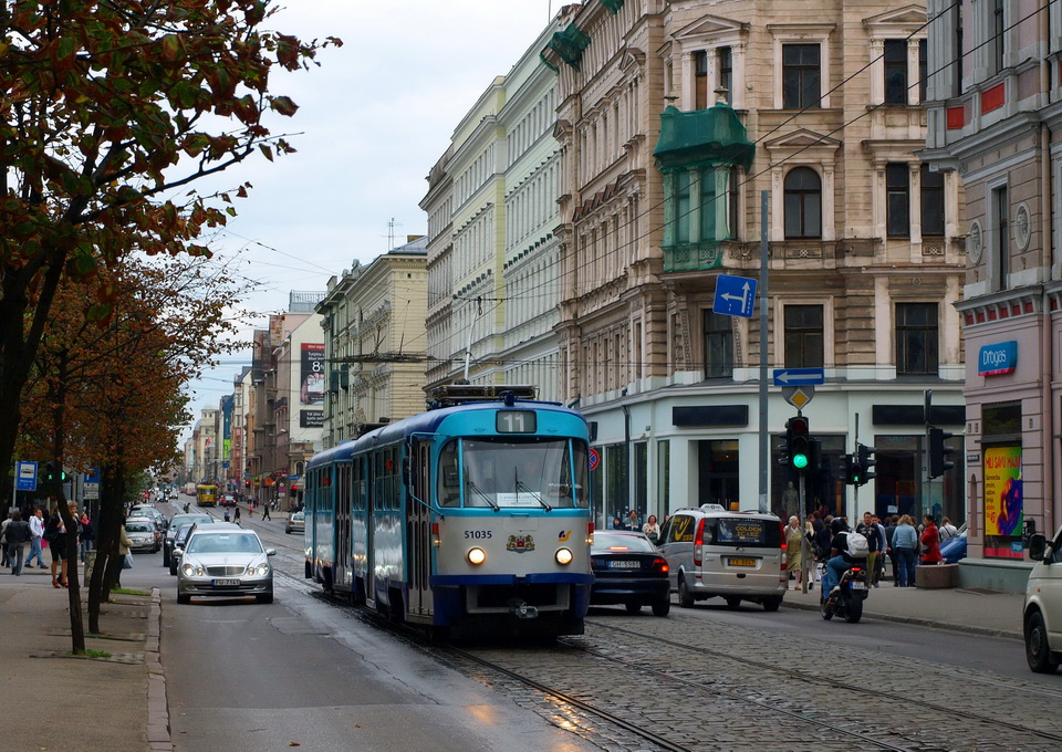 Рига, Tatra T3A № 51035