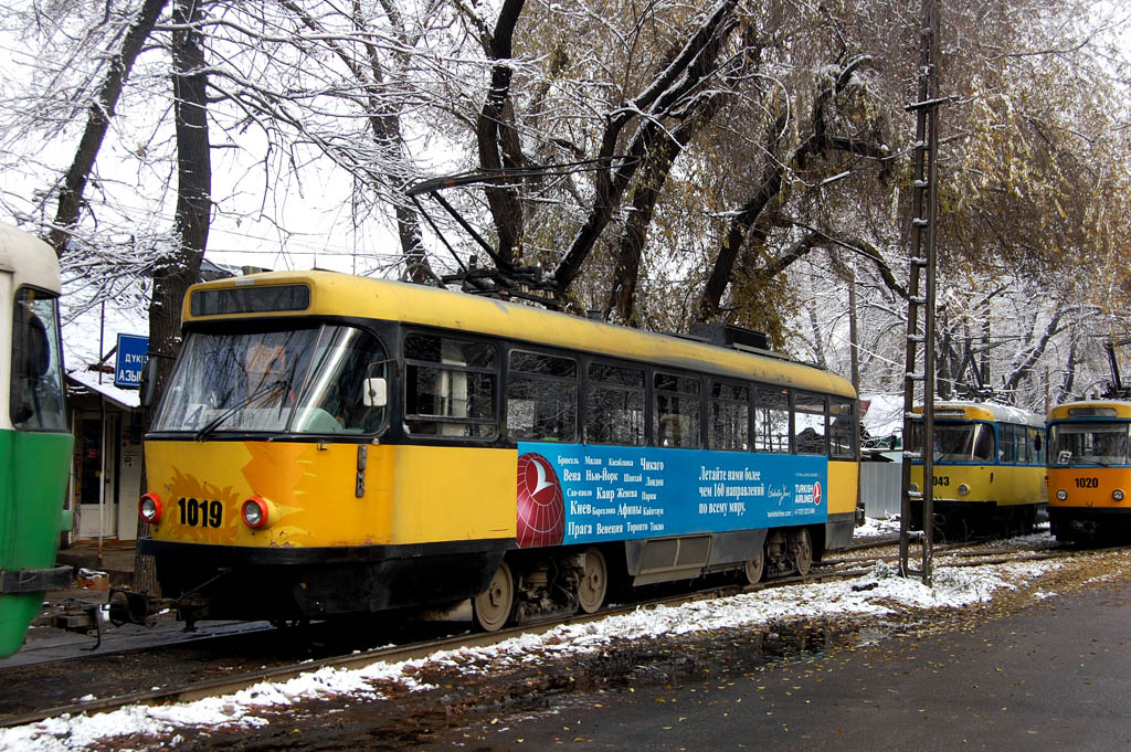 Алматы, Tatra T4D-MS № 1019 Алматы, Tatra T4D-MS № 1019