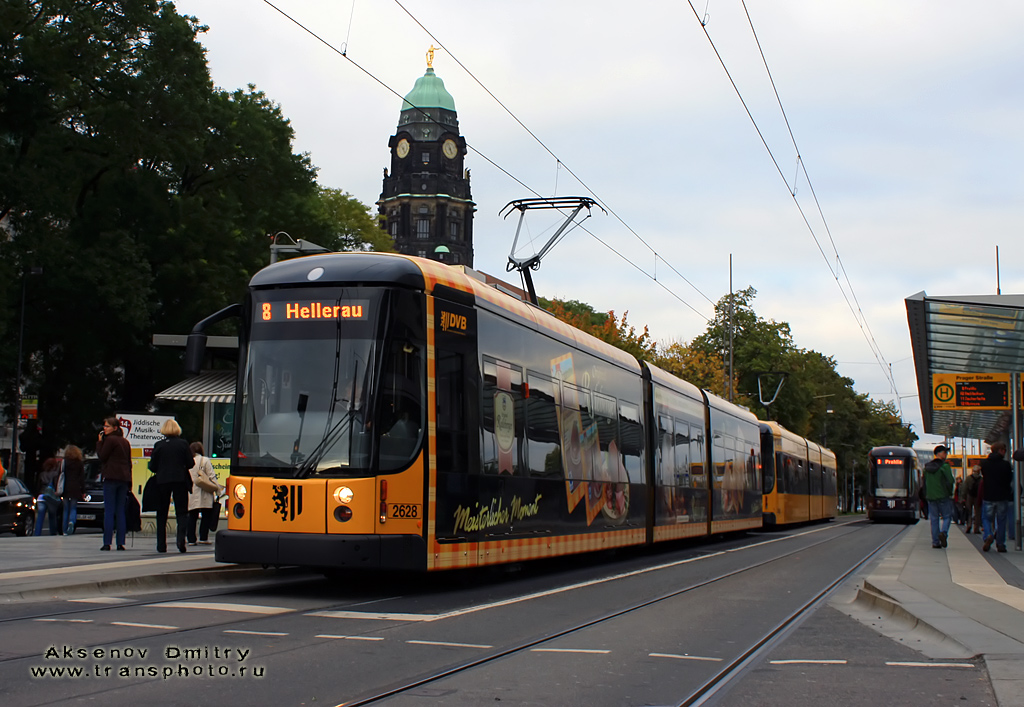 Дрезден, Bombardier NGT D8 DD 	 № 2628