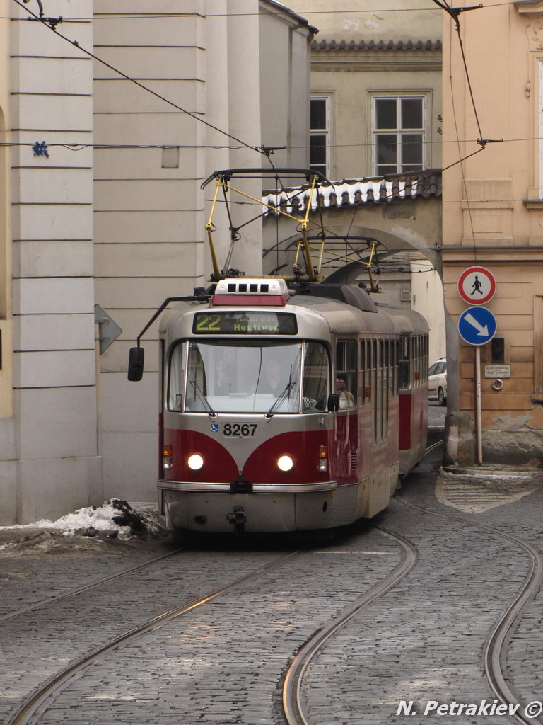 Прага, Tatra T3R.PLF № 8267