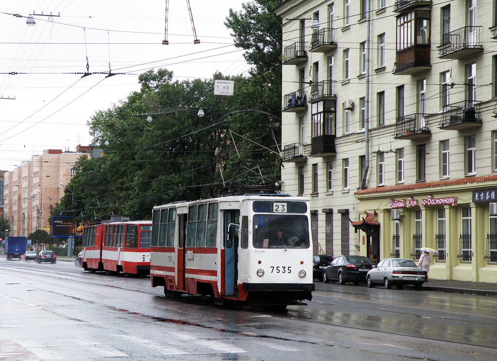 Санкт-Петербург, ЛМ-68М № 7535 Санкт-Петербург, ЛМ-68М № 7535