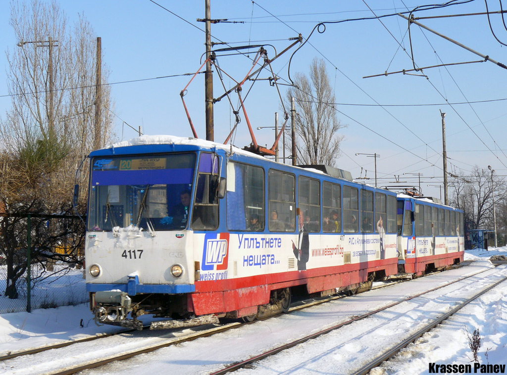 Sofia, Tatra T6B5B № 4117