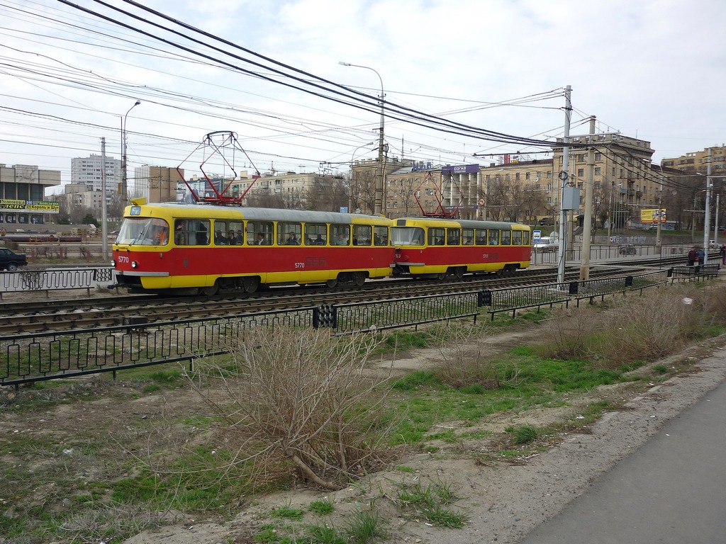 Волгоград, Tatra T3SU № 5770; Волгоград, Tatra T3SU № 5769