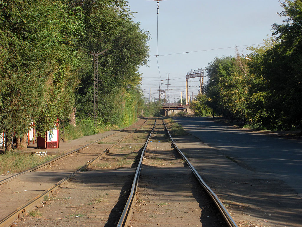 Orsk — Tram lines and loops