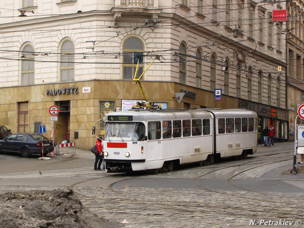 Brno, Tatra K2P — 1032 Brno, Tatra K2P — 1032
