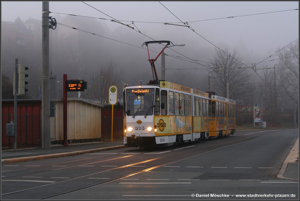 Plauen, Tatra KT4DMC № 216