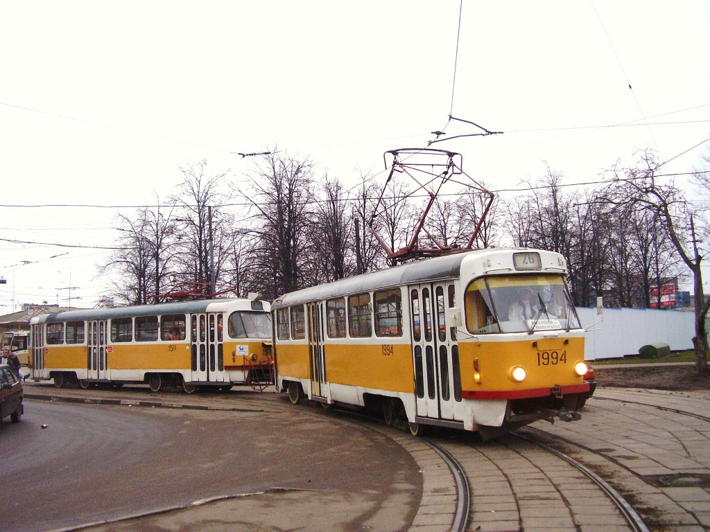 Москва, Tatra T3SU № 1994