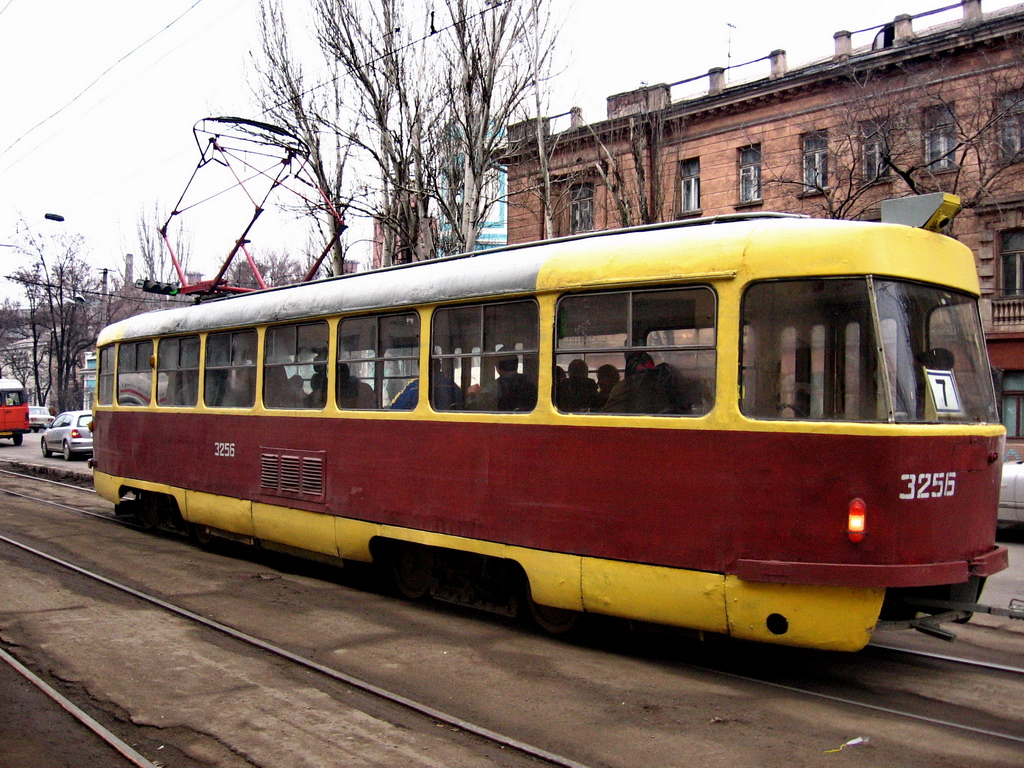 Одесса, Tatra T3SU № 3256