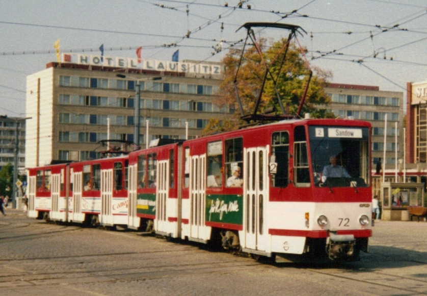 Котбус, Tatra KT4D № 72