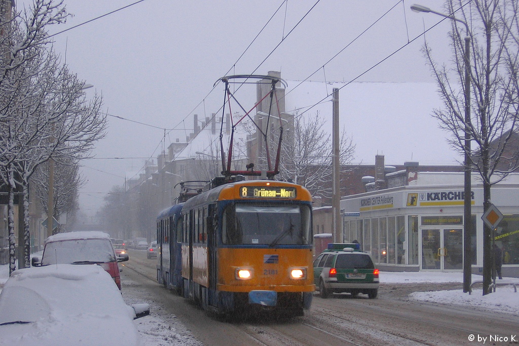 Лейпциг, Tatra T4D-M1 № 2181