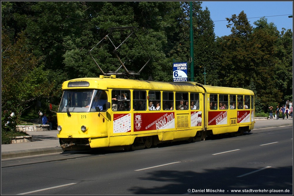 Сараево, Tatra K2YU № 275