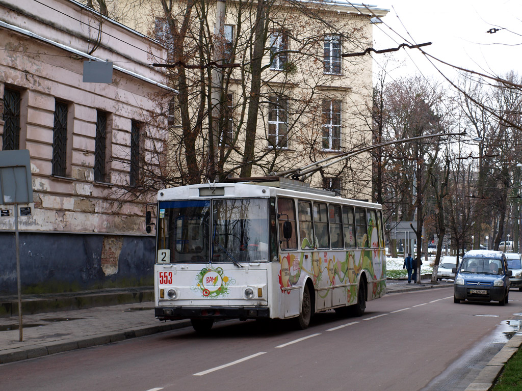 Lavov, Škoda 14Tr89/6 Br. 553