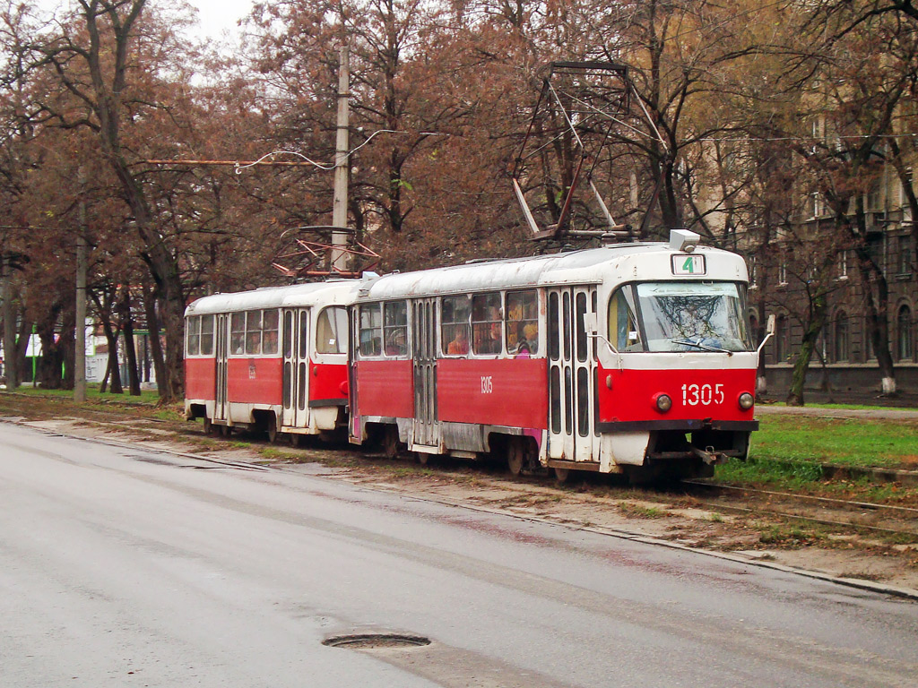 Днепр, Tatra T3SU № 1305