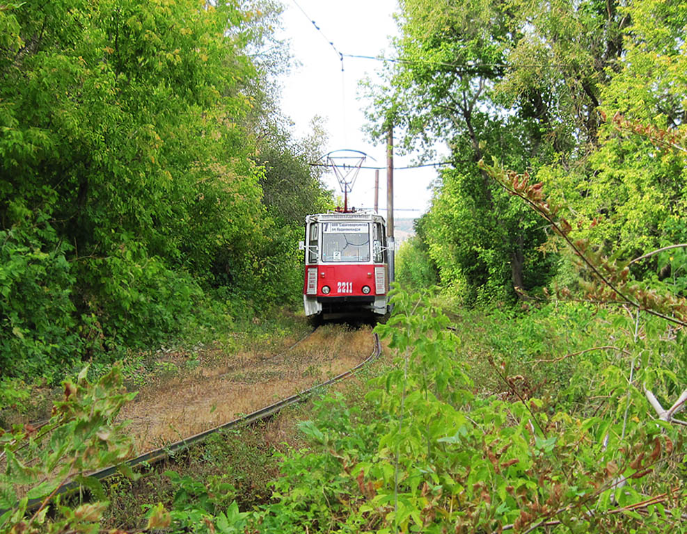 Saratow, 71-605 (KTM-5M3) Nr. 2211; Saratow — Terminus stations