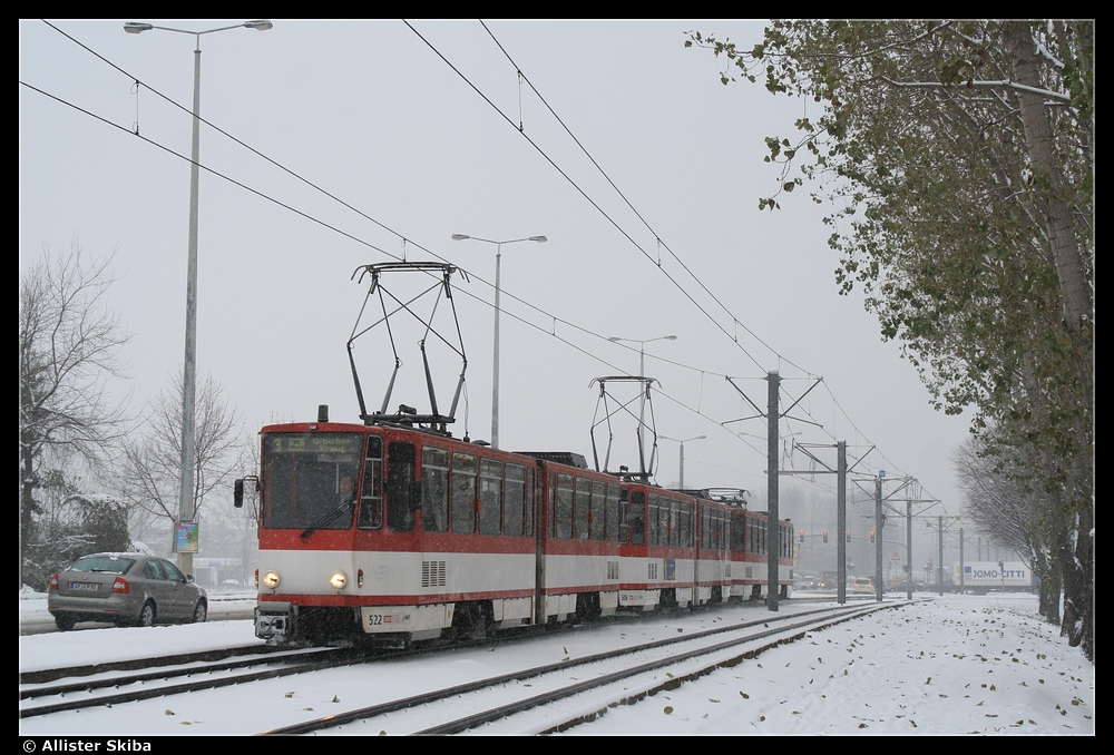 Эрфурт, Tatra KT4D № 522; Эрфурт — Тройники Tatra KT4D+KT4D+KT4D