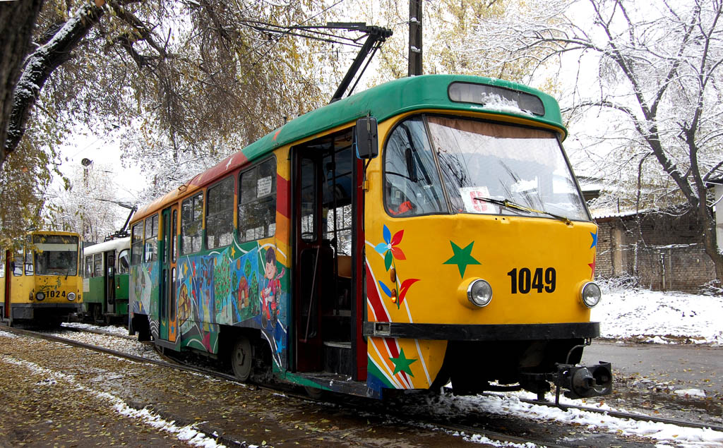 Алматы, Tatra T3D № 1049 Алматы, Tatra T3D № 1049