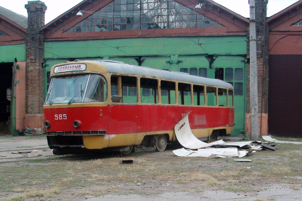 Одесса, Tatra T3SU (двухдверная) № 585