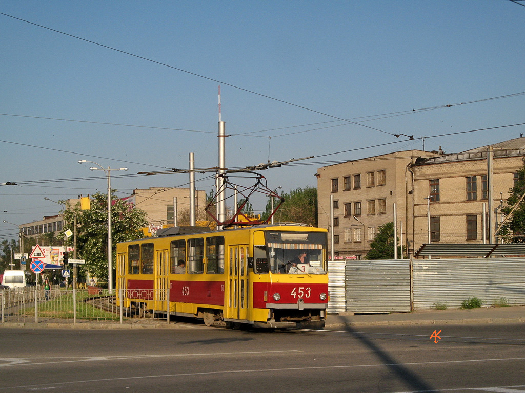 Запорожье, Tatra T6B5SU № 453