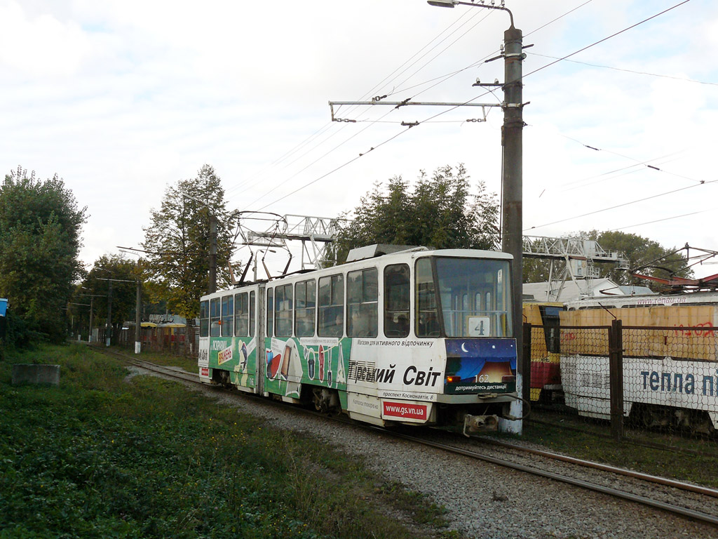 Винница, Tatra KT4SU № 162