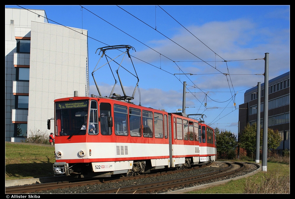 Эрфурт, Tatra KT4D № 522