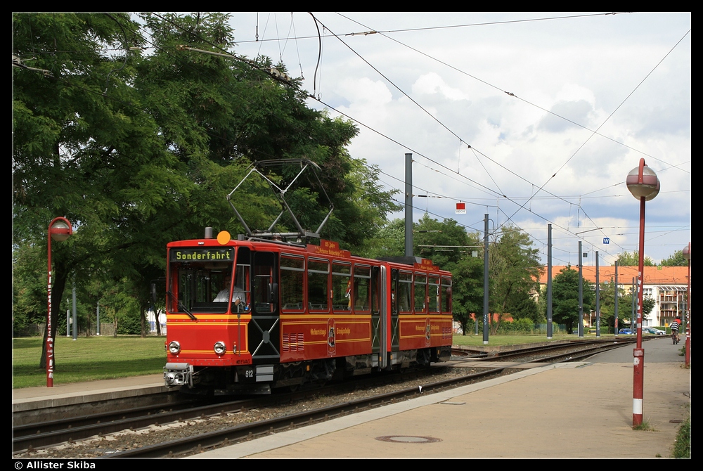 Эрфурт, Tatra KT4D № 512