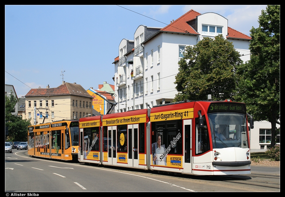 Эрфурт, Siemens Combino Advanced № 712