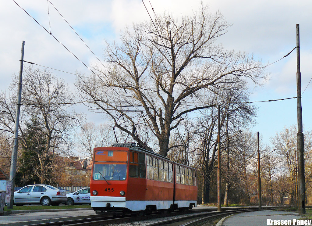 София, Т6М-400 (София-100) № 455