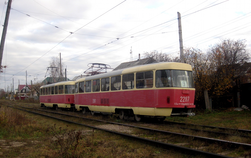 Iževsk, Tatra T3SU (2-door) č. 2287