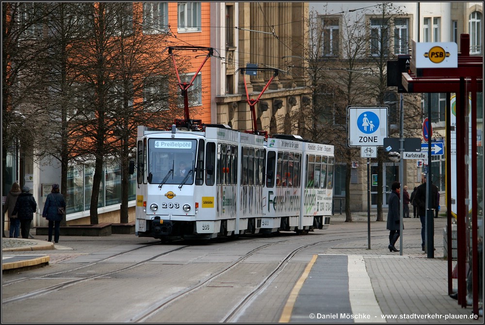 Плауэн, Tatra KT4DMC № 203