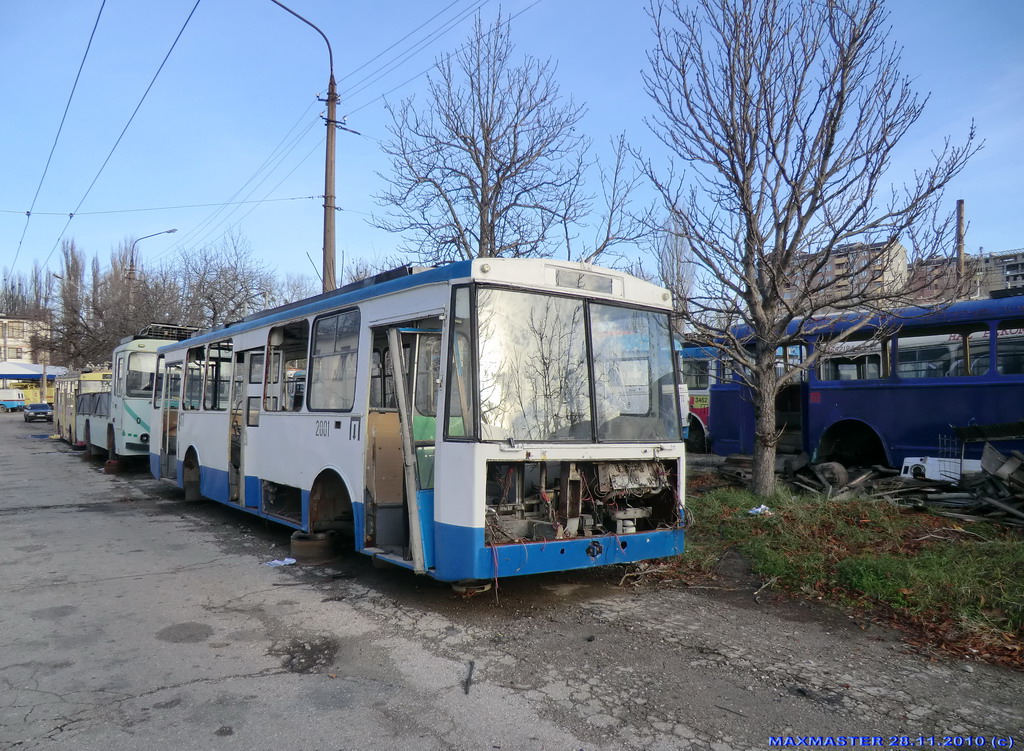 Крымский троллейбус, Škoda 14Tr02/6 № 2001